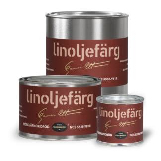 Mörk järnoxid röd