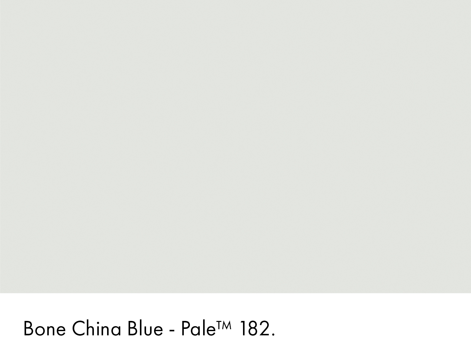 Bone China Blue - Pale 182